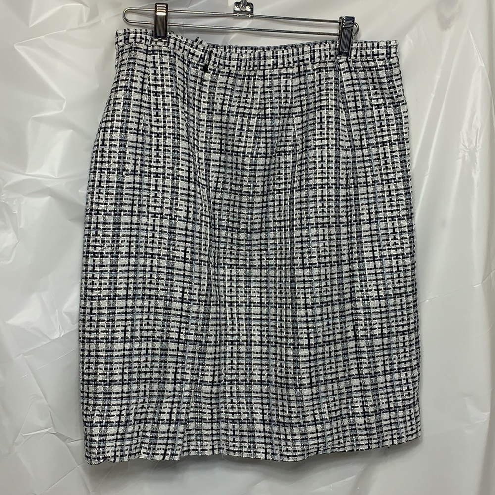 Pendleton Multicolor Woven Pattern Skirt Zip Up S… - image 2